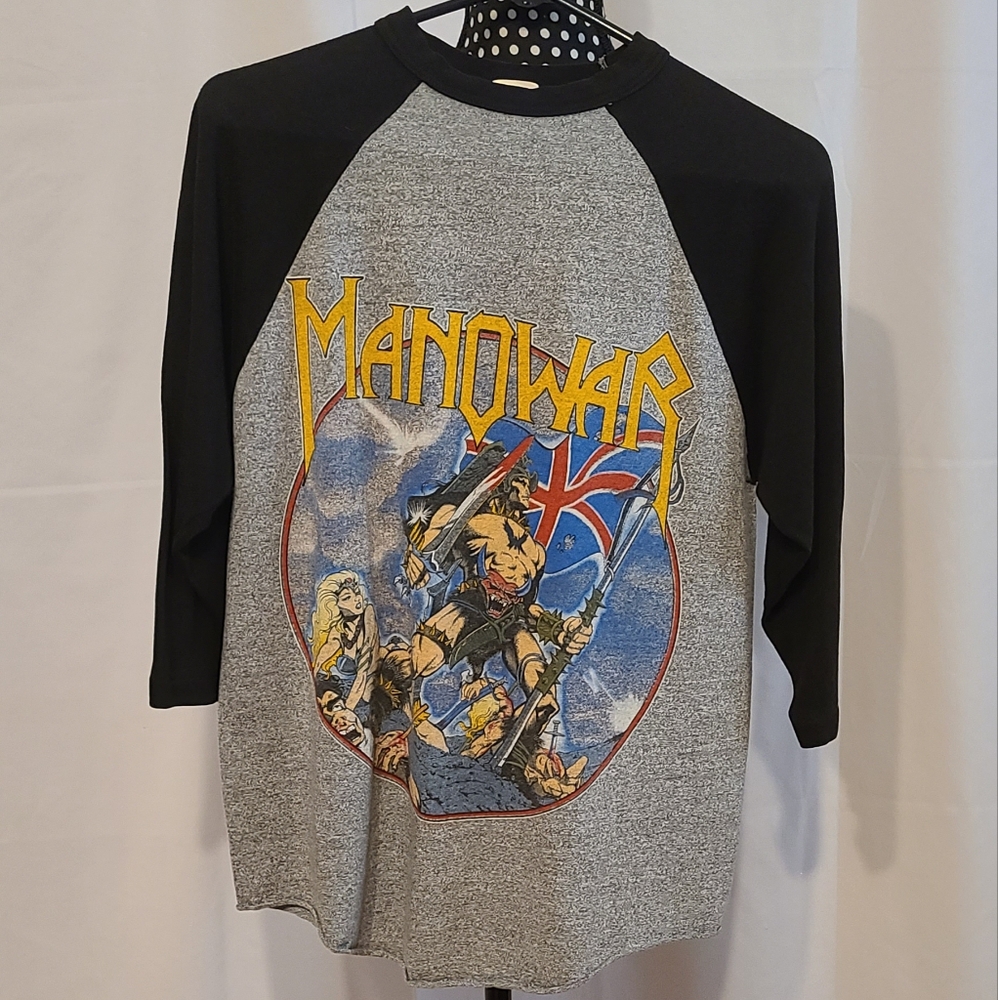 ManoWar Hail To England Tour Vintage T-shirt